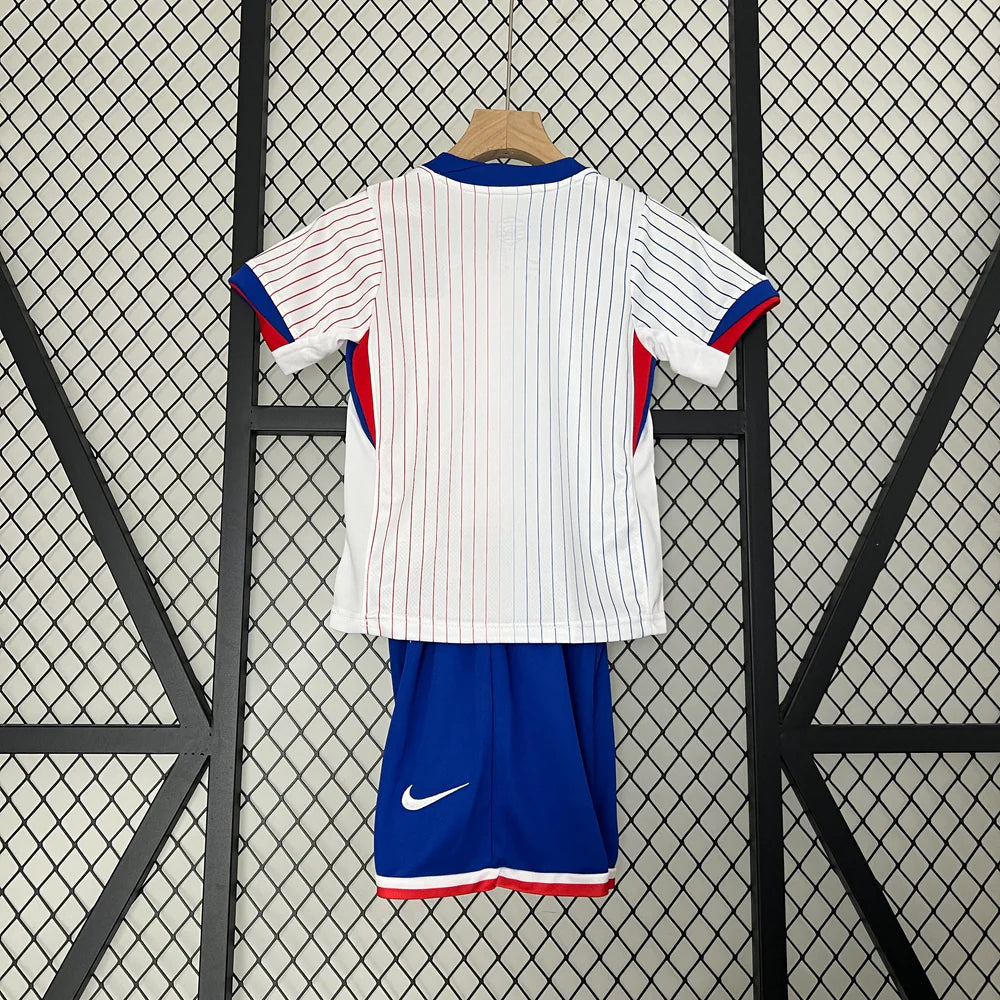 France 2024 Away Jersey Kids