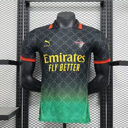 AC Milan x OFF White 2024-2025 Black Kit