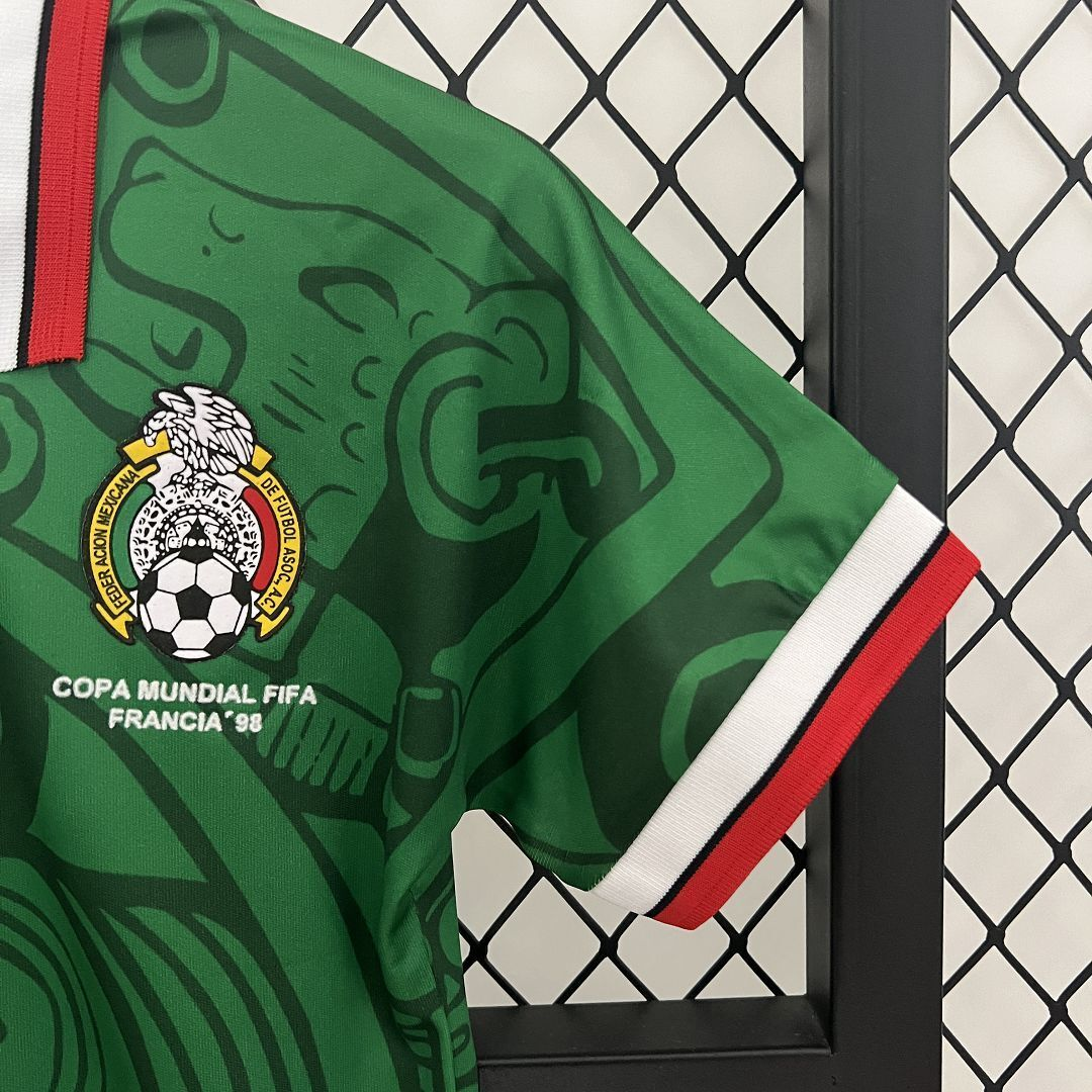 Mexico 1998 Home Kit Kids Size